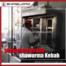 Shinelong usine bonne qualité Kebab Grill Machine / Kebab faisant la machine